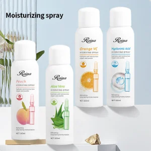 Moisturizing Spray, Skincare Vegan Organic Natural Matte Moisturizing Easy to Dry Face Makeup Setting Mist Spray