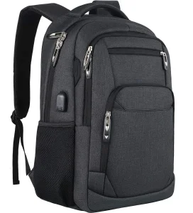 Mochila para Laptop, Bolsa de Negócios, Viagem Antifurto, Slim, Durável, Mochila para Laptops, Resistente à Água, Bolsa para Computador Escolar