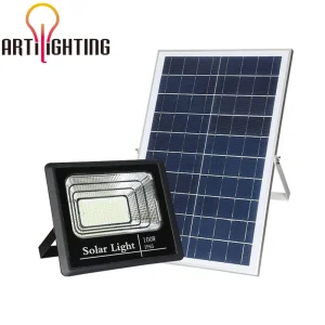 Outdoor Solar Flood Light with Phone Charger