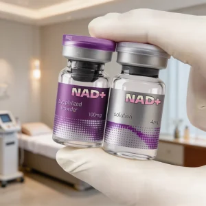 NAD Plus Peptide Lyophilized Powder Vials