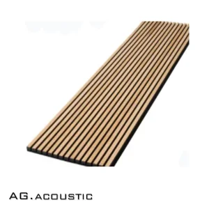 AG. Acoustic Pet Sheet Composite MDF Board Acoustic Slat Wall Panel