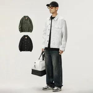 Custom ZD 100% cotton denim jacket men style Companies, Products
