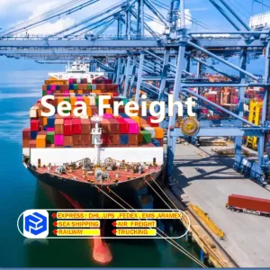 Sea Freight Forwarder Railway Air Shipping Agent From China to USA Europe Italy Germany