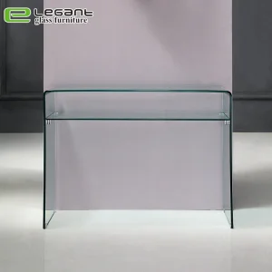 Bent Glass Console