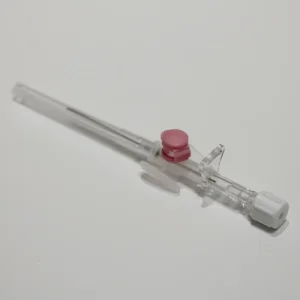 High Flow IV Cannula with Injection Port, Soft FEP Tube Eo Sterilized for Intermittent Drug Administration
