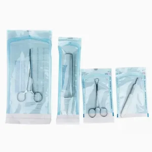 Saco de Esterilização Autoclavável Dental Descartável em Papel+Filme de PE com Selagem Automática (YQD11-3)