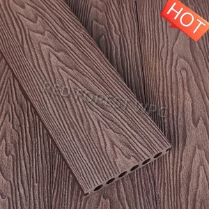 New Tech Waterproof Second Generation 3D Wood Grain Co-Extruded WPC Flooring Decking