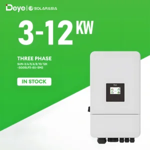 Deye Solar Inverter 3kw 5kw 6kw 8kw 10kw 12kw 15kw Sg05lp3-EU-Sm2 Hybrid Solar Inverter 3 Phase with Low Voltage LiFePO4 Battery for Home Energy Storage Systems