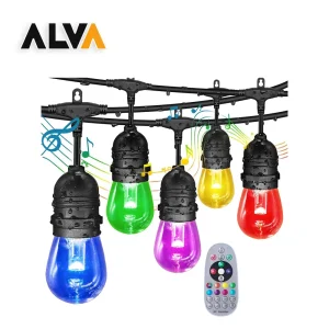 Lâmpadas LED Filamento RGBW S14
