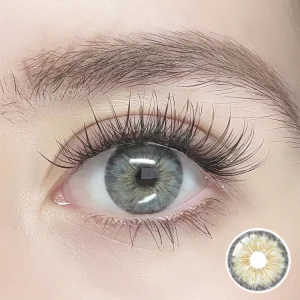 Cleopatra Gay Lentes De Contacto Fancy Look Black Eye Lens Natural Gray Contact Lenses