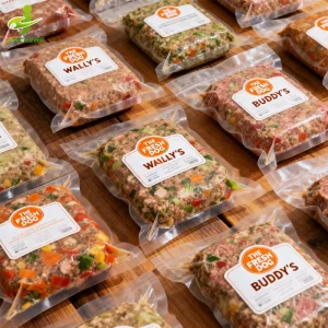 Custom Printed High Barrier Sterilizable Food Grade Fresh Dog Food Packaging Retort Pouches Vacuum Sealed Bags For Wet Pet Food