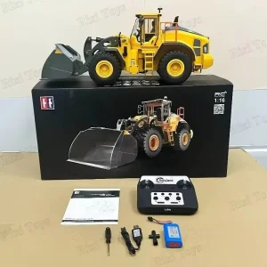 L260H DoubleE RC Truck 1/16 E592 Electric with Light Sound System Boys Remote Control Model Toys for Children RC Truck