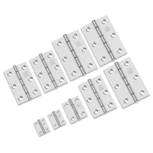 304 Stainless Steel Silent Bearing Hinge 3 Inch Flat Open Cabinet Door Hardware Accessories For Living Room Furniture Hinge