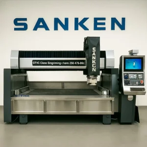 Sanken Glass Engraving Polishing Router Tempering Glass Furnace Mirror CNC Engraving Center