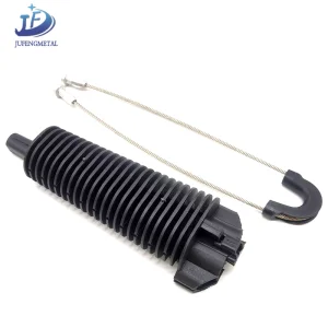 Accesorios de cable de fibra ADSS, abrazadera muerta de cable, abrazadera de suspensión