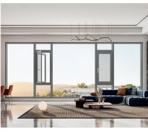 Double Glazed Metal Aluminum Casement Window