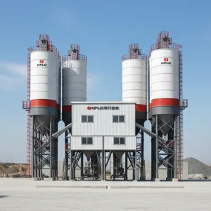 90 Cu M3 Truckmounted Compact Concrete Batching Plant