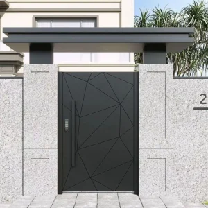 Aluminum Courtyard Gate