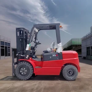China High Quality Counterbalance CE 3.5 Ton Battery Electric Forklift Price