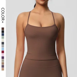 Women's High Quality Nylon Super Soft Comfort Slim Fit Active Tanks