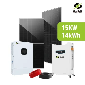 Wonvolt Home Solar Power System 5kw 10kw 15kw 30kw off Grid Solar System