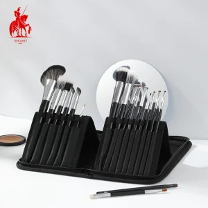 Private Label Canvas Travel Makeup Brushes Set