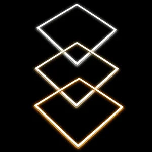 LED Frame Panel Light 40W Edge-Lit LED Square Flat Light with Aluminum Frame for Drop Ceiling