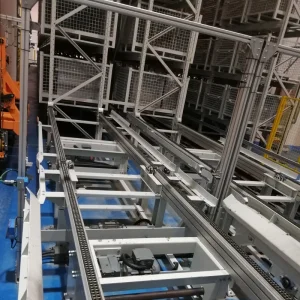 High Efficiency High Load Capacity Automatic Storage and Retrieval System Built for Fast Moving Consumer Goods Warehouses Rack