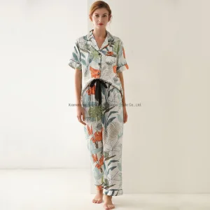Intiflower elegante pijama estampado