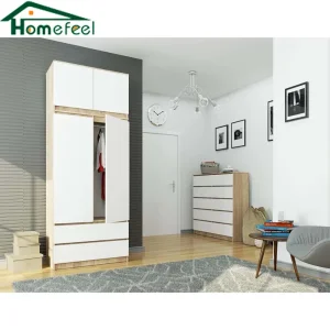 Customized Closet Systems Modern Home Furniture Wooden Design Walk in Wardrobe for Bedroom