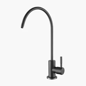 Cheap SUS304 stainless steel straight drink single cold faucet kitchen pure water purifier Suppliers, Factory