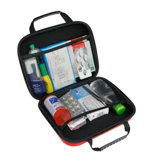 2022 Novo Kit de Primeiros Socorros Compacto e Impermeável para o Local de Trabalho com Lista
