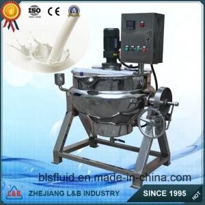 Bls Stainless Steel Milk Double Jacketed Boiler