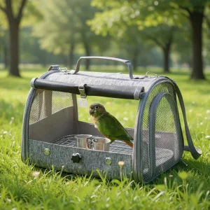 Airline Approved Bird Carrier Portable Cage
