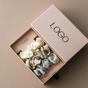 Custom Satin Silk Elastic Hair Bands