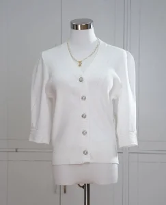 Camisa de malha leve feminina