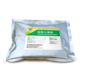 Pharmaceutical Veterinary Drug CAS 2058-46-0 Pure Oxytetracycline Hydrochloride Raw Powder