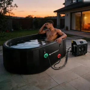 Ice Bath Tub with Chiller Cooling System for Athletes Optimal Recovery