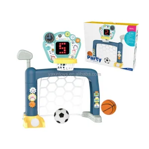 Baoli Children's Adjustable Basketball Rack Golf Football Musical Educational Toy