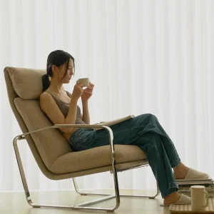 Modern Comfortable Quiet Lounge Rocking Chair