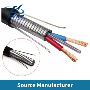 Factory Direct Supply 6 Core G652D Optical Hybrid Fiber Optic Cable