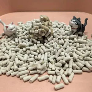 Special Care Paper Cat Litter Designed for Postoperative Use Features High Absorbency and Easy Monitoring of Output