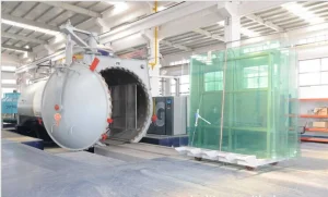 J PVB Laminated Glass Production Line with 28500*6000mm Autoclave