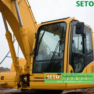 Excavator Cab Glass Construction Machinery Glass