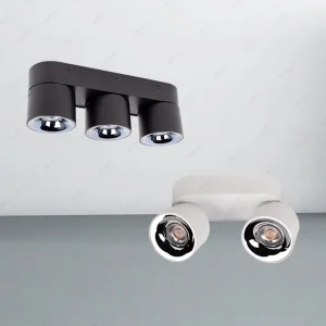 CCT Dimming Color Warm White Double Triple Heads LED Downlight