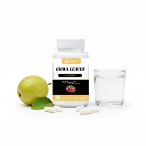 Hot Sale Private Label Dietary Supplements Natural Pure Guava Leaf Extract Capsules