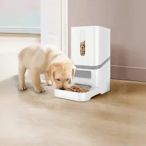 Portions and Timed Setting 6.2L LCD Control Pet Feeder with Dual Power