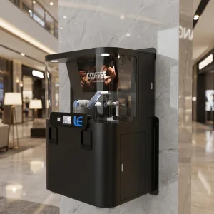 AI Intelligent Robot Barista Commercial Coffee Vending Machine Espresso Maker Cloud Management