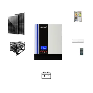 Hybrid Solar Inverter Generator 10Kw 8Kw 5Kw 6kw with MPPT Charge Controller Dual or Single AC Output 48Vdc for off On-Grid Use
