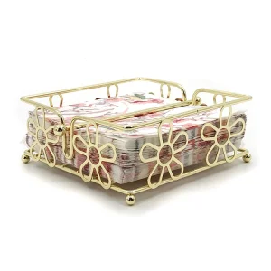 Personalized Brass Napkin Holder